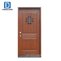 Fangda multiple choice rustic fiberglass entry door with speakeasy